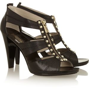 Micheal Kors Berkeley 4 inch studded heel.